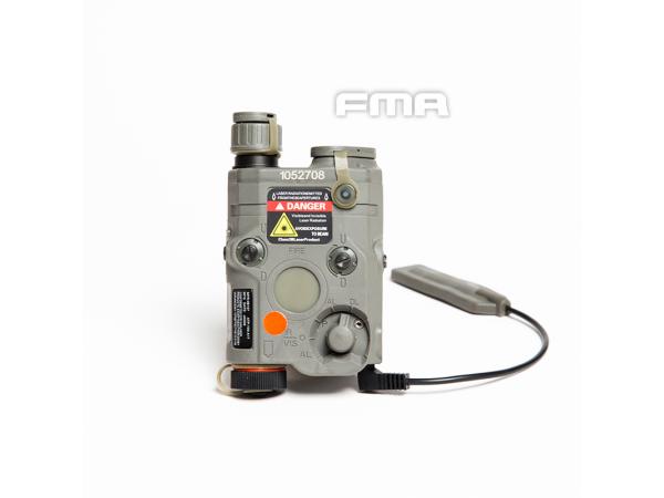 FMA Upgrade Version PEQ-15 LED White Light Red laser with IR Lens BK/DE/FG 