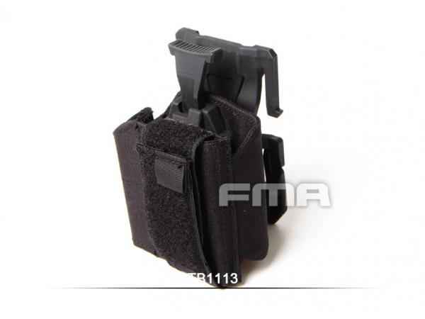 Made by FMA WAS style Universal Pistol Holster MOLLE compatible Black 