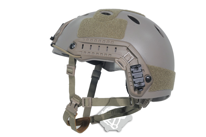 TB389 L/XL Size FMA Carbon PJ Style Tactical FAST OPS Helmet TAN DE 