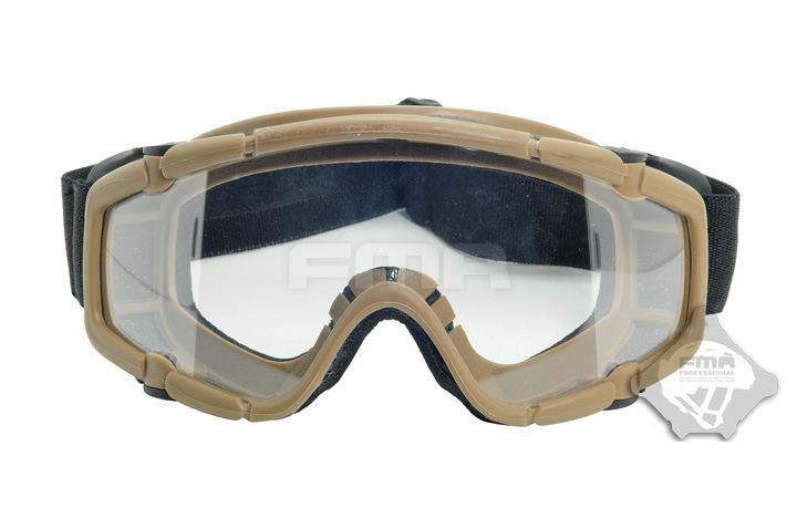 New Tactical Airsoft Goggle Replacement Lens for FMA TB885/TB886  2 Colors 