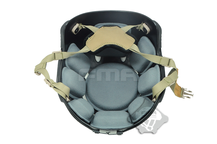 BK TB956-BK Details about   FMA Helmet General Suspension X-Nape 
