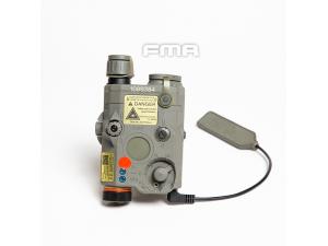 Red laser with IR Lenses BK/DE FMA PEQ15-LA5 Upgrade Version LED White light 