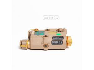 Red laser with IR Laser *USA SHIP* FMA Upgraded Tan PEQ-15 LED White Light 