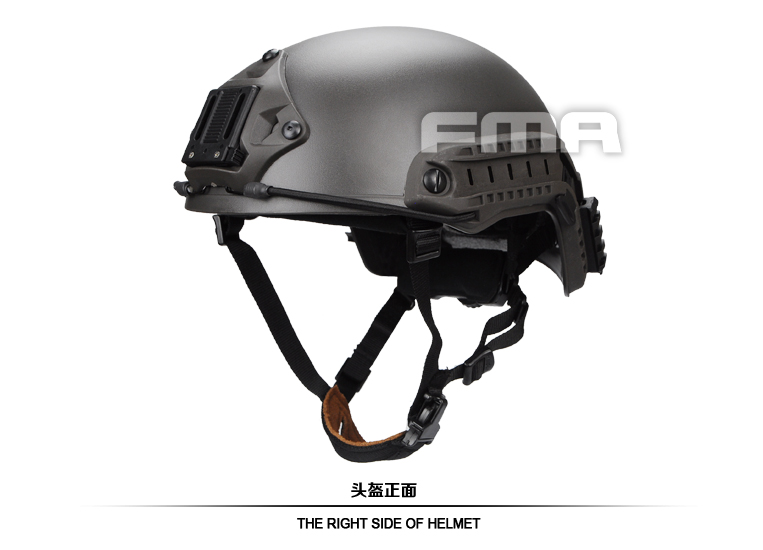 Details about   COOL Airsoft CS Protective FMA Ballistic Helmet Mass Grey TB1052 L/XL 