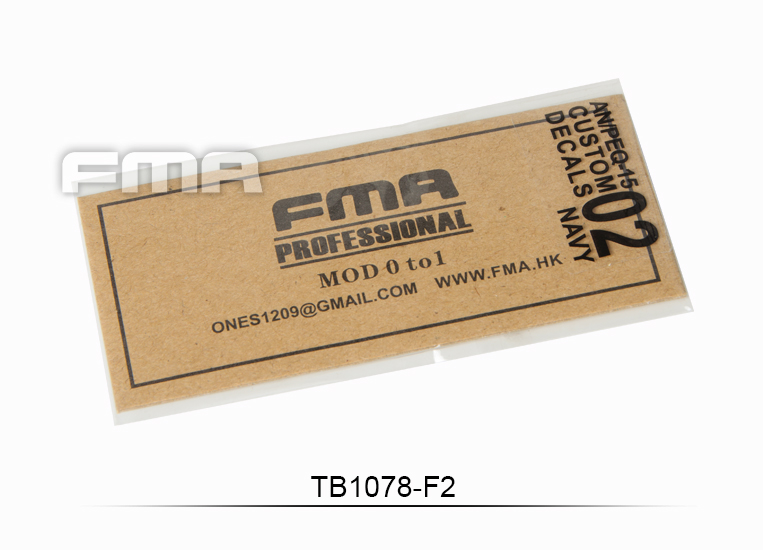 FMA TB1078 Decals Sticker Tag Paster 3 types For PEQ-15 LA-5 Battery Case Custom